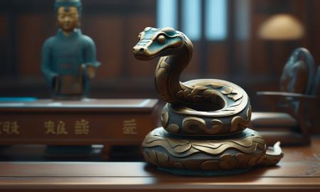 XL Realistic bronze art style