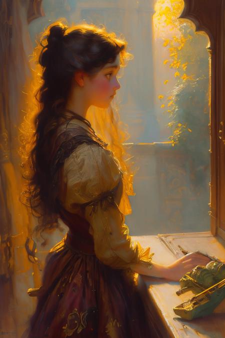 style of Gaston Bussiere 214