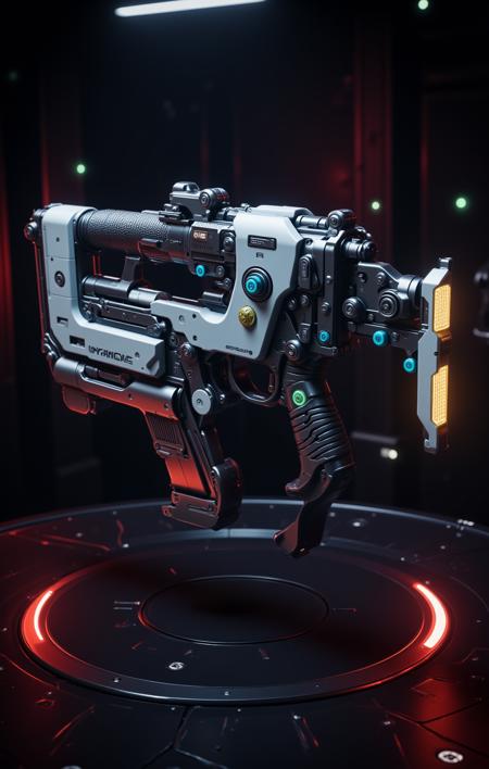 Sci-fi Quantum Weapon: XDimension Peace Guardian - mecha -  space warrior