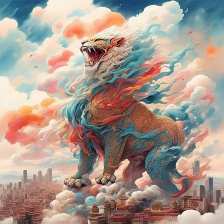 【happy new year】Dance Lion