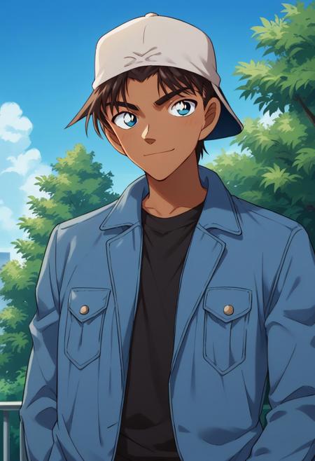 Heiji Hattori - Detective Conan / Meitantei Conan / Case Closed (Commission)