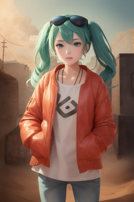 初音未来(砂之行星)_Hatsune Miku(Sand planet)_初音ミク(砂の惑星)