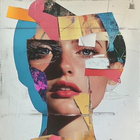 Retro Collage Art版本v.flux1 (ID: 837016)