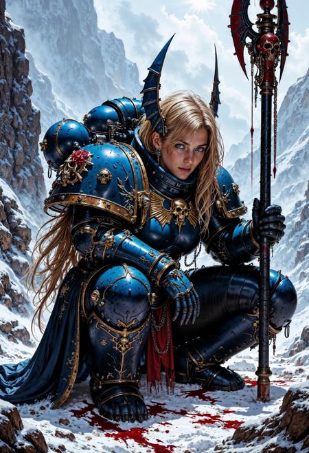 The Space Marines Warhammer 40K | Flux + Pony