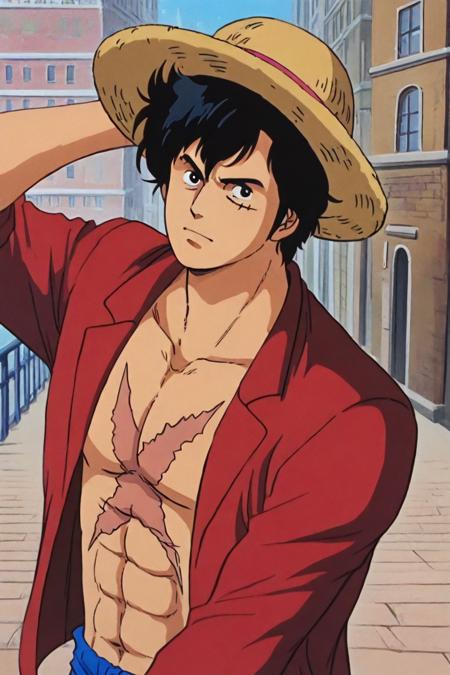 City Hunter style 80's anime illustriousXL版本V1 (ID: 1160991)