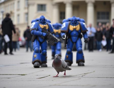 Space Marine - Ultramarine (Flux.1 D)