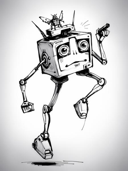 Modron from DND (pony and XL1.0)