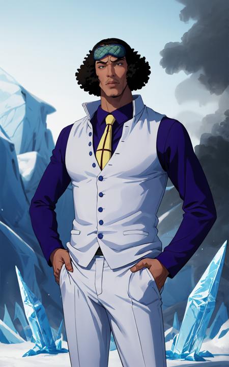 Kuzan Aokiji | One Piece | KoFi Commissioned | 3 Attires