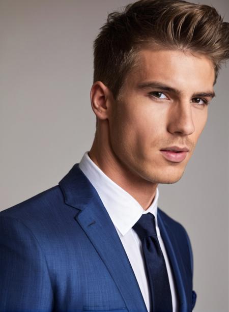 Cute handsome male models