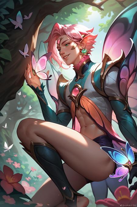 [PDXL] Ezreal Faerie Court Skin - League of Legends