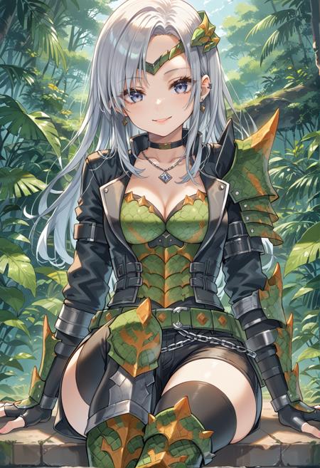 Monster Hunter - Espinas armor (エスピナ装備) ponyXL