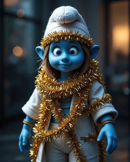 Jibs Christmas Tinsel Wrapped Anything [Flux + SDXL]