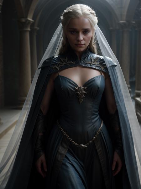 Emilia Clarke as Daenerys Targaryen - LORA  - FLUX and PONY ?