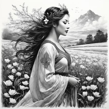 Pencil drawing