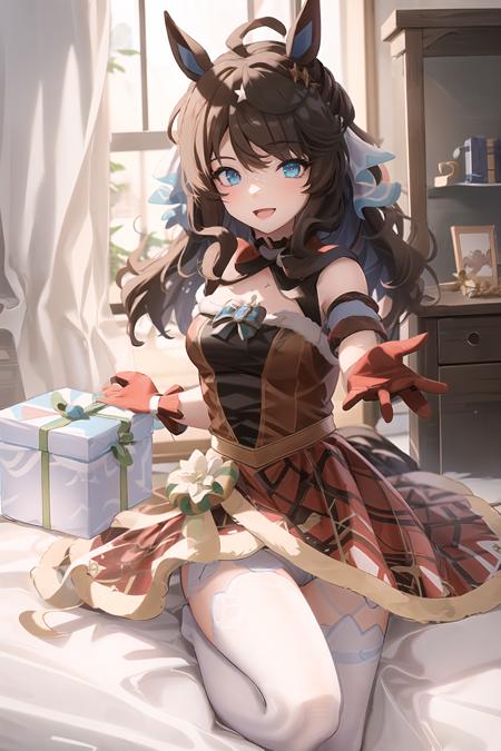 Daiwa Scarlet (christmas ver.) from umamusume with costume