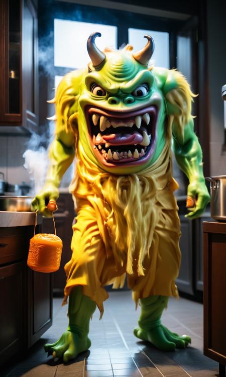 Monster Codex-XingTian | 怪物志-百鬼-刑天