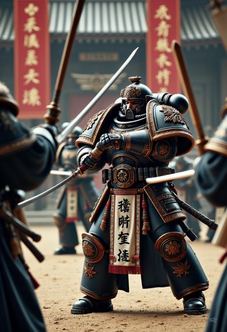 Edo Space Marine - Warhammer 40,000 (Flux)