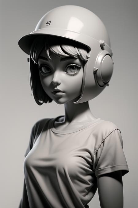 Clay Render Style/白模渲染风格