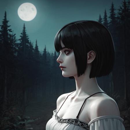 (Pony SDXL & SD1.5) Horror Game Girl Protagonist Aesthetic - LoRA