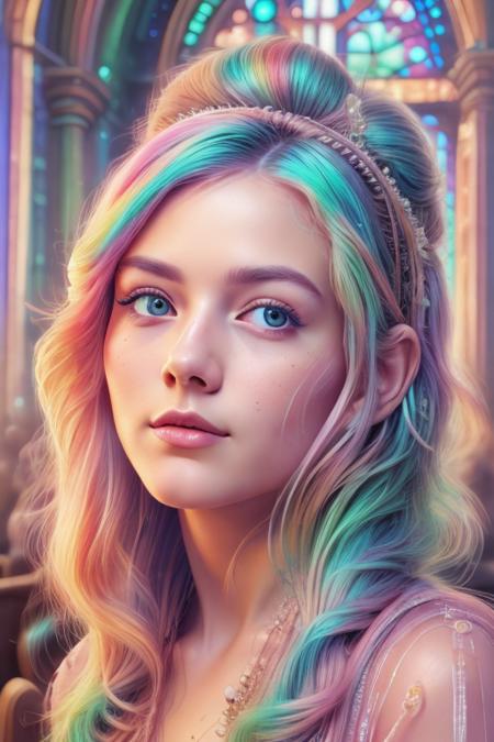 Neon Pastel World
