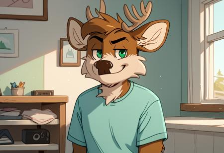 Darwin (Deer) Tinydeerguy OC | Дарвин (Олень) - ОП Tinydeerguy [Pony]