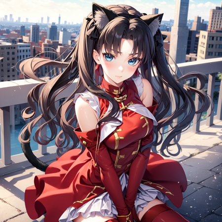 Rin tohsaka  LORA and(Pony)  from fate stay night visual novel