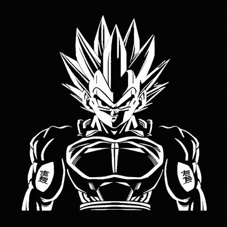 strict B&W style