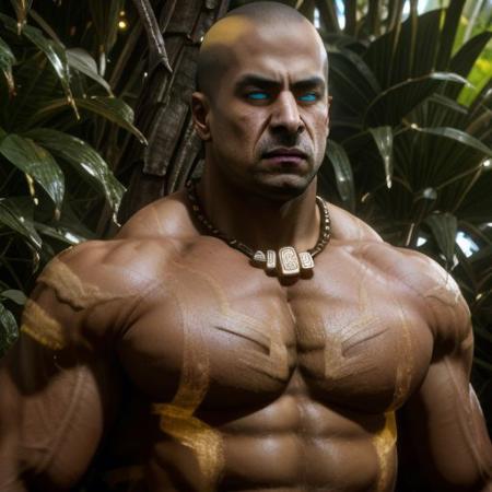 Kotal Kahn MK11 Bald Version