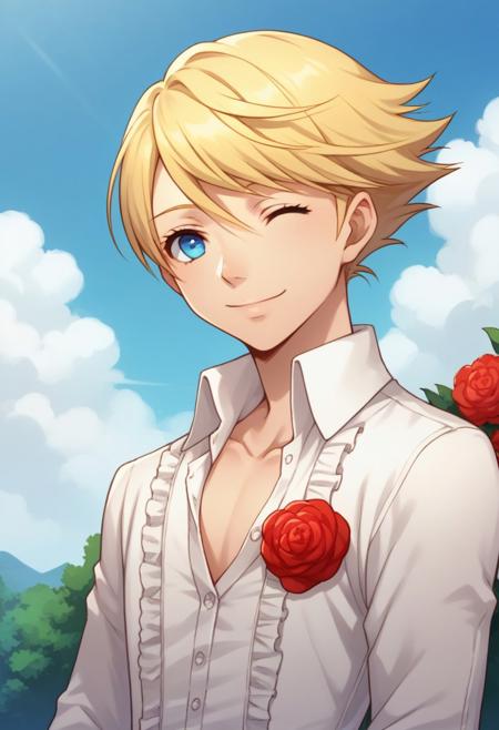 Teddie / Kuma (human form) - Persona 4 (Commission)