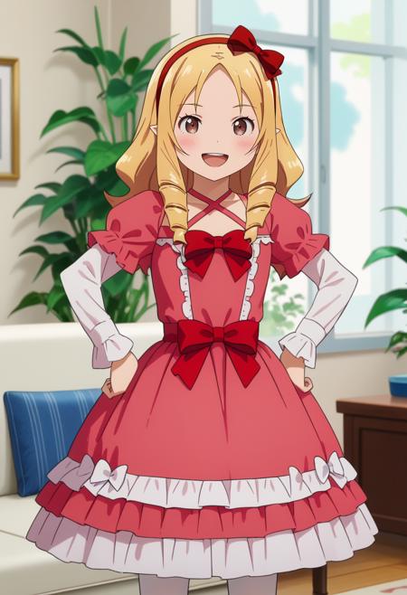 Yamada Elf (Emily) | Pony XL | Eromanga-sensei版本PonyXL v1.0 (ID: 661613)