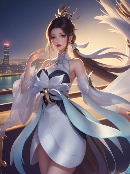 王者荣耀_大乔_白鹤梁神女_Honor of kings_Da Qiao