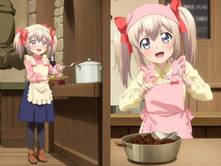 Latina (Uchi no Ko no Tame Naraba, Ore wa Moshikashitara Maou mo Taoseru Kamo Shirenai) character