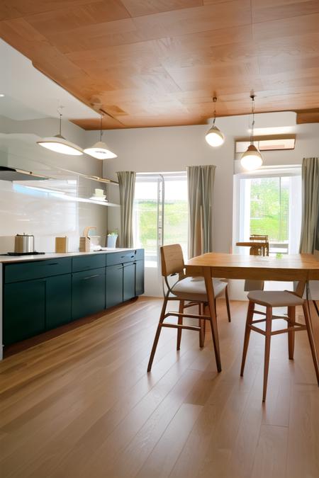 日本の住宅のLDK (living room & dining room & kitchen) SD15