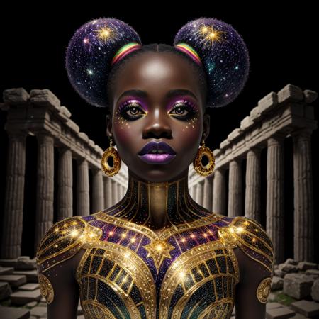 Celestial Chromatic with Bodypaint: A Symphony of Light and Color ?✨?