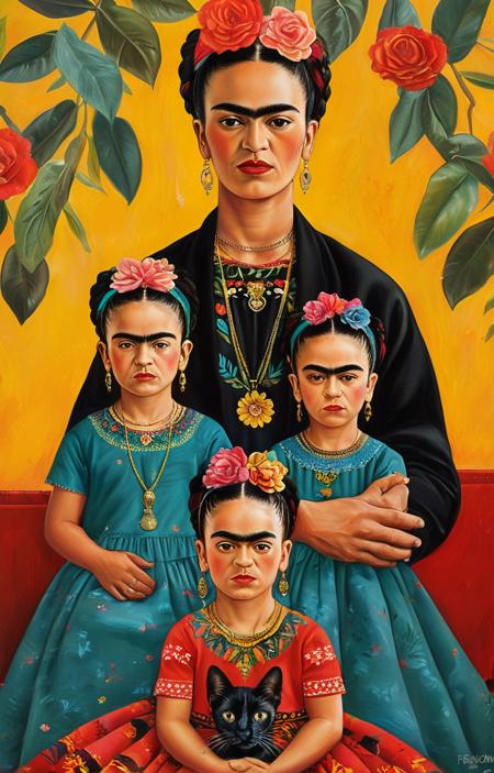 style of Frida Kahlo [SDXL] 378