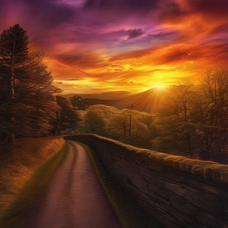 Road to the west (background)版本V1 (ID: 663510)