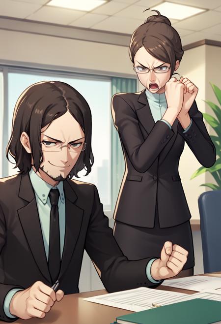 Zenkichi Hasegawa (Persona 5 Strikers) [Pony Diffusion]
