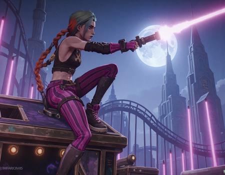 Jinx - Arcane (League of Legends) [FLUX] LoRA