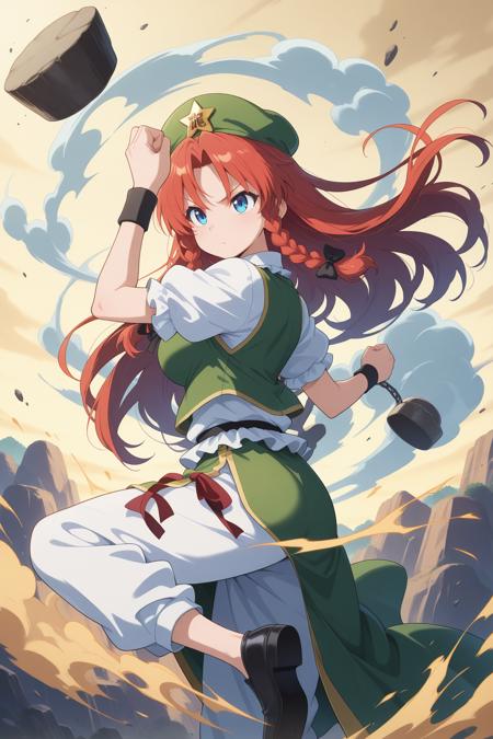 Hong Meiling (Touhou Project)版本Illustrious (ID: 1283944)