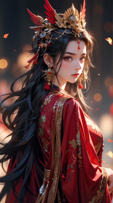 凤冠霞帔 Bonnet and bonnet
