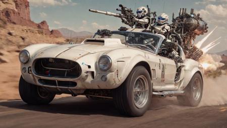 Shelby 427 Cobra (with Driver) SDXL