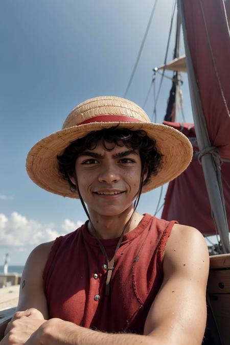 Monkey D. Luffy (Iñaki Godoy) - One Piece版本v0.9 (ID: 159935)