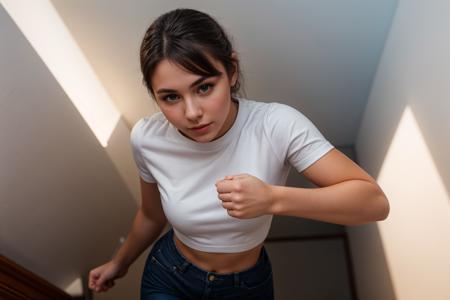 OpenPose, punching viewer,incoming punch,bare fist,