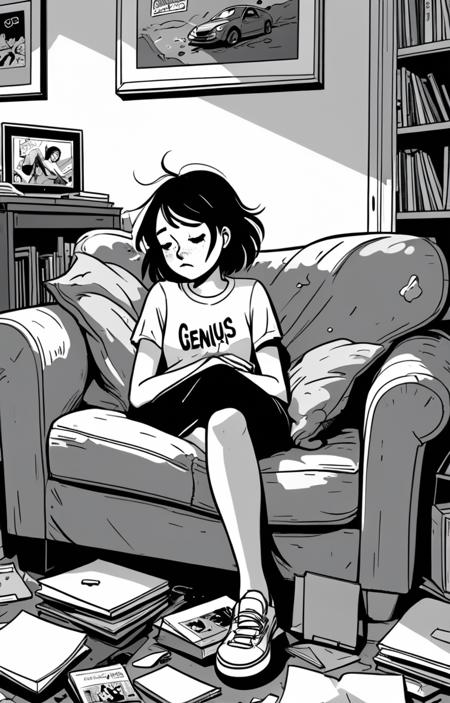 style of exhausted people [SDXL] 373