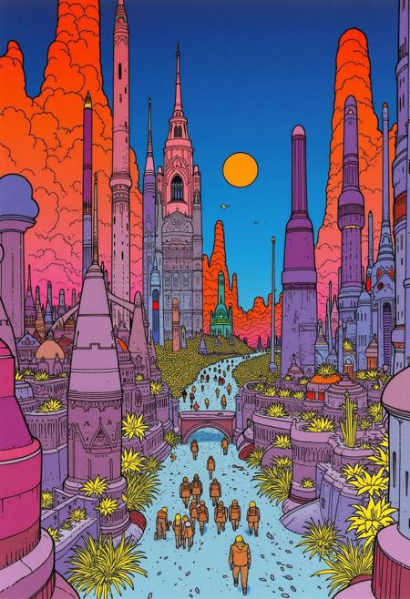 Moebius style Flux
