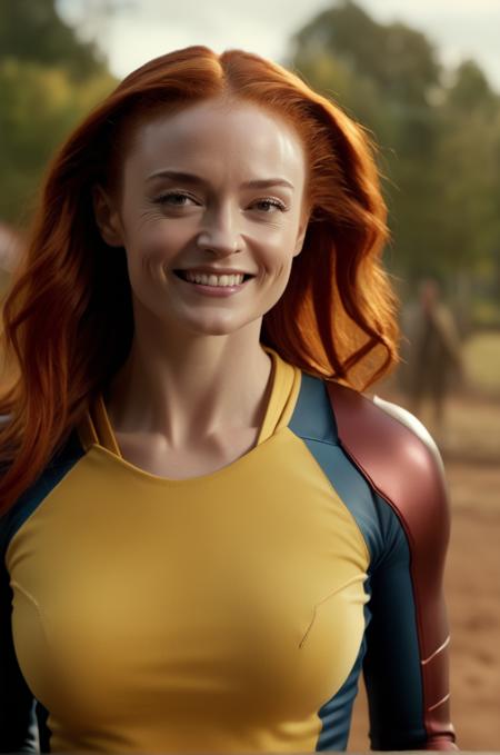 SDXL Marvel Jean Grey
