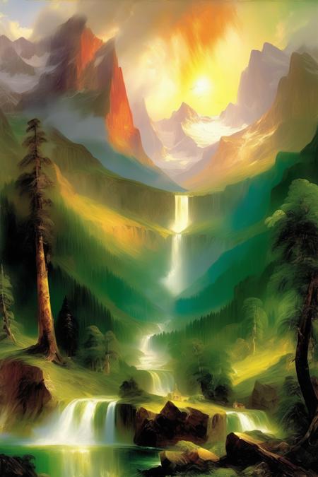 Thomas Moran Style版本SD XL (ID: 154239)