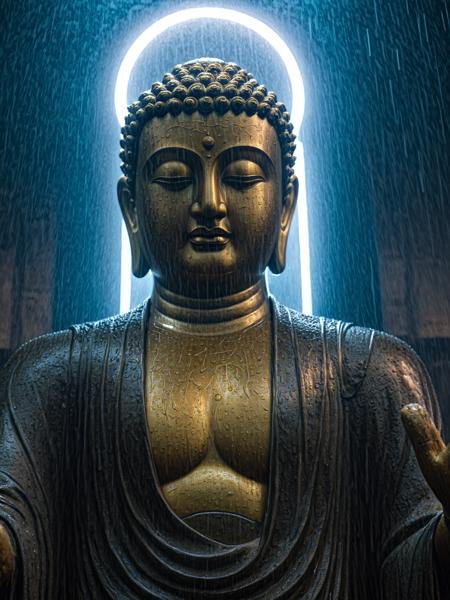 China Style Buddha Statue LoRA