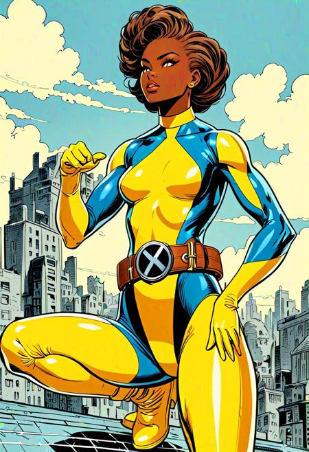 Xmen Blue Outfit (SDXL Standard)