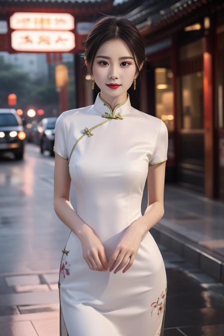 A simple china dress 一件简单的旗袍